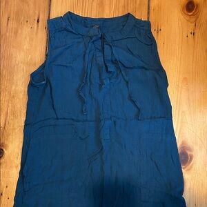 Prana Blue Sleeveless Tunic Top
